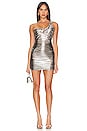 view 1 of 3 Golda Dress in Silver