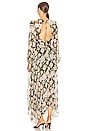 view 3 of 3 ROBE MAXI AYANA in Cream Black Floral