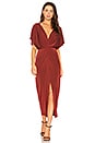 view 1 of 3 Kiera Dress in Wine