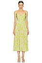 view 1 of 3 Blythe Dress in Lime & Lavender Floral