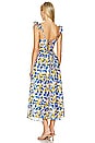view 3 of 3 Wedelia Dress in Yellow Blue Floral