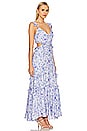 view 2 of 4 Cassis Dress in Blue Floral