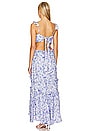 view 4 of 4 Cassis Dress in Blue Floral