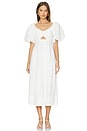 view 1 of 3 Serilda Dress in White