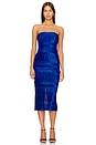view 1 of 4 Reine Dress in Cobalt Blue