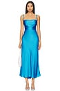 view 1 of 3 Antlia Dress in Turquoise Blue