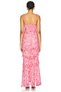 view 3 of 4 Olina Dress in Pink Ditsy