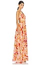 view 3 of 4 ROBE MAXI NOYA in Rust Yellow Floral