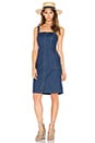 view 1 of 3 ROBE COURTE MONICA in Dark Denim