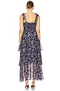 view 3 of 3 Mellorie Dress in Navy & Grey Floral