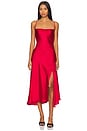 view 1 of 3 Gaia Dress in Red