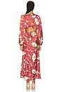 view 3 of 3 ROBE QUINN in Wine Floral