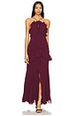view 1 of 4 Sandora Dress in Wine