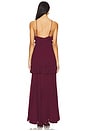 view 3 of 4 Sandora Dress in Wine