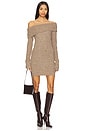 view 1 of 3 Leya Sweater Dress in Taupe