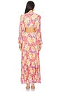 view 3 of 3 Revery Dress in Yellow Pink Floral