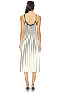view 3 of 3 Irecia Sweater Dress in Stripe Black Cream