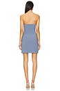 view 3 of 3 Melani Mini Dress in Slate Blue
