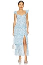view 1 of 3 Midsummer Dress in Blue Floral