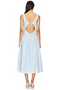 view 4 of 4 VESTIDO MIDI DRESS in Blue