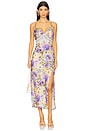 view 1 of 3 DRESS マキシドレス in Purple Multi Floral