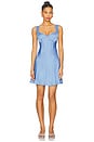 view 1 of 3 Alva Mini Dress in Blue