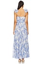 view 4 of 4 Fritillaria Dress in Blue Floral