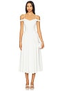 view 1 of 3 Elvinia Dress in White