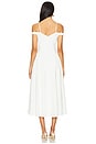 view 3 of 3 Elvinia Dress in White