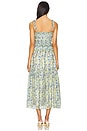 view 4 of 4 Ethelind Dress in Blue Yellow Floral