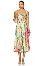 view 1 of 3 Shiann Dress in Pink Yellow Multi