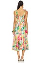 view 3 of 3 Shiann Dress in Pink Yellow Multi