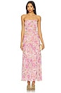 view 1 of 3 Estefany Dress in Pink Floral