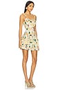 view 2 of 3 Keyla Dress in Yelow Green Floral