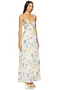 view 2 of 3 Emese Dress in Blue Multi Floral