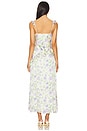 view 3 of 3 Rosalina Dress in Cream Lavender Floral