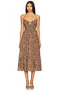 view 1 of 3 Maxi Dress in Leopard Print