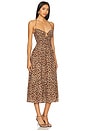 view 2 of 3 Maxi Dress in Leopard Print