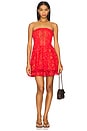 view 1 of 4 Deasia Dress in Red