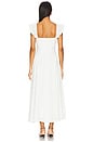 view 3 of 3 Felicienne Dress in White