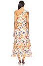 view 3 of 3 Natali Dress in White Coral Floral