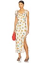 view 1 of 4 Allexina Dress in Ivory Fruit Cocktail