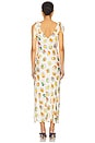 view 4 of 4 Allexina Dress in Ivory Fruit Cocktail