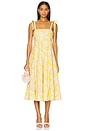 view 1 of 3 Shiann Dress in Yellow Multi Floral