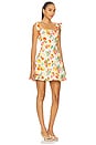 view 2 of 3 Tinesha Dress in Yellow Peach