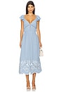 view 1 of 3 Odeletta Dress in Blue