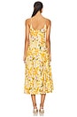 view 3 of 3 Jaleyah Dress in Mustard Green Tropic