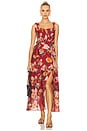 view 1 of 3 Mellorie Dress in Red Multi Floral