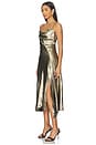 view 2 of 4 Gaia Dress in Black Gold