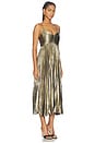 view 2 of 4 Blythe Dress in Black Gold